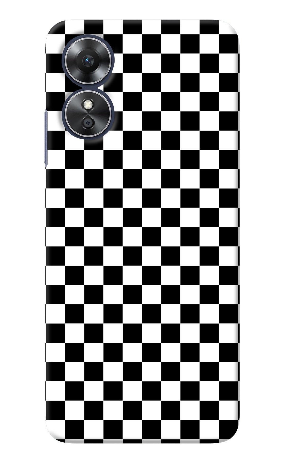 Chess Board Oppo A17 Back Cover