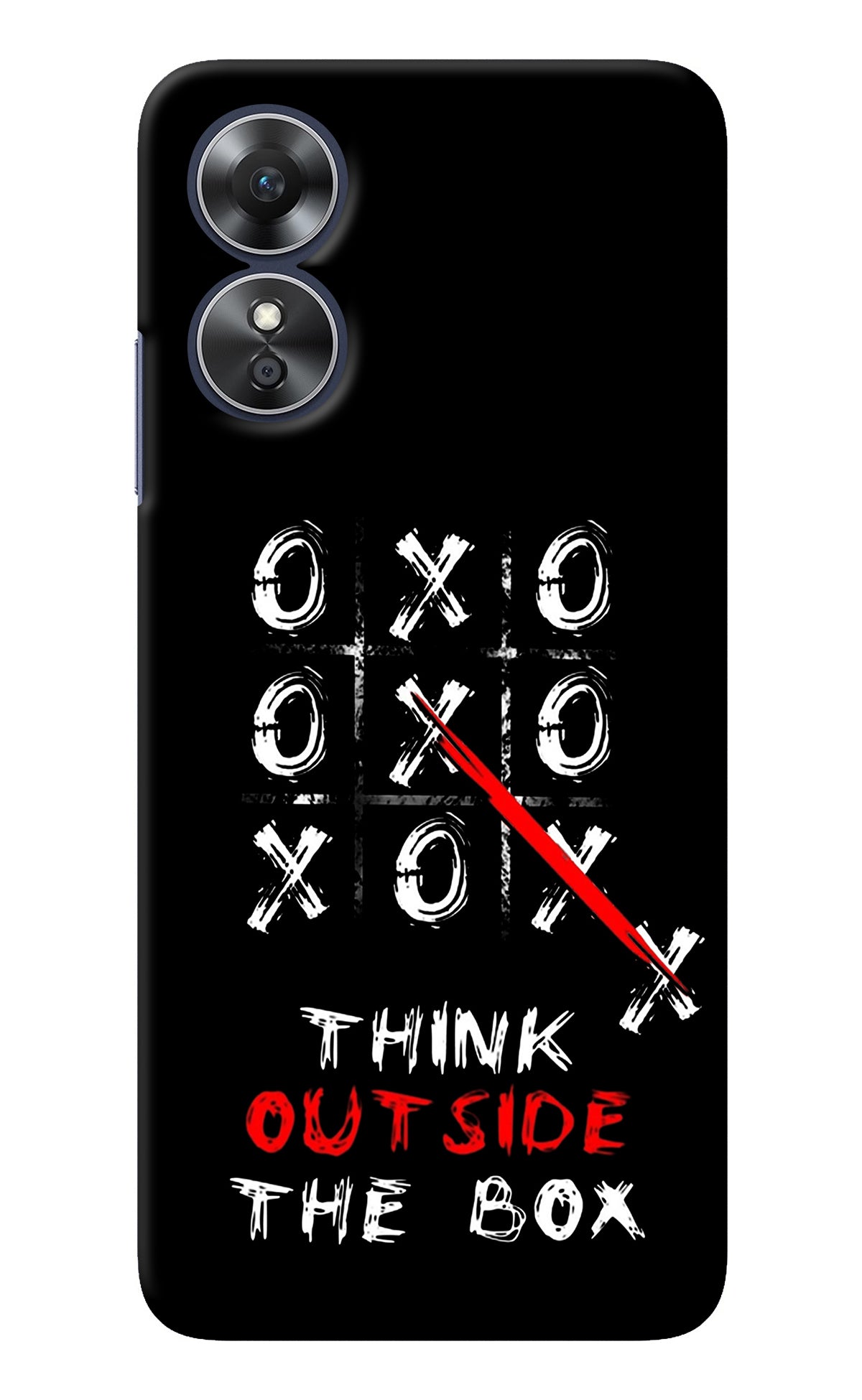 Think out of the BOX Oppo A17 Back Cover