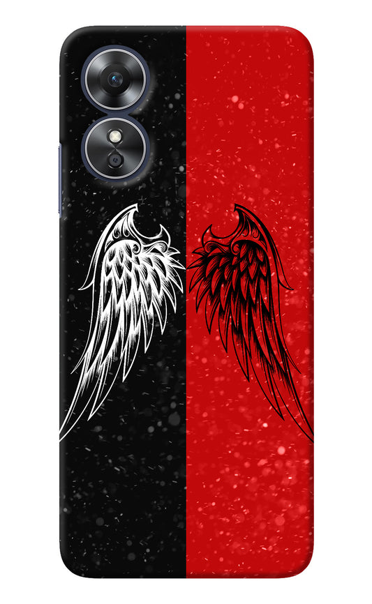Wings Oppo A17 Back Cover