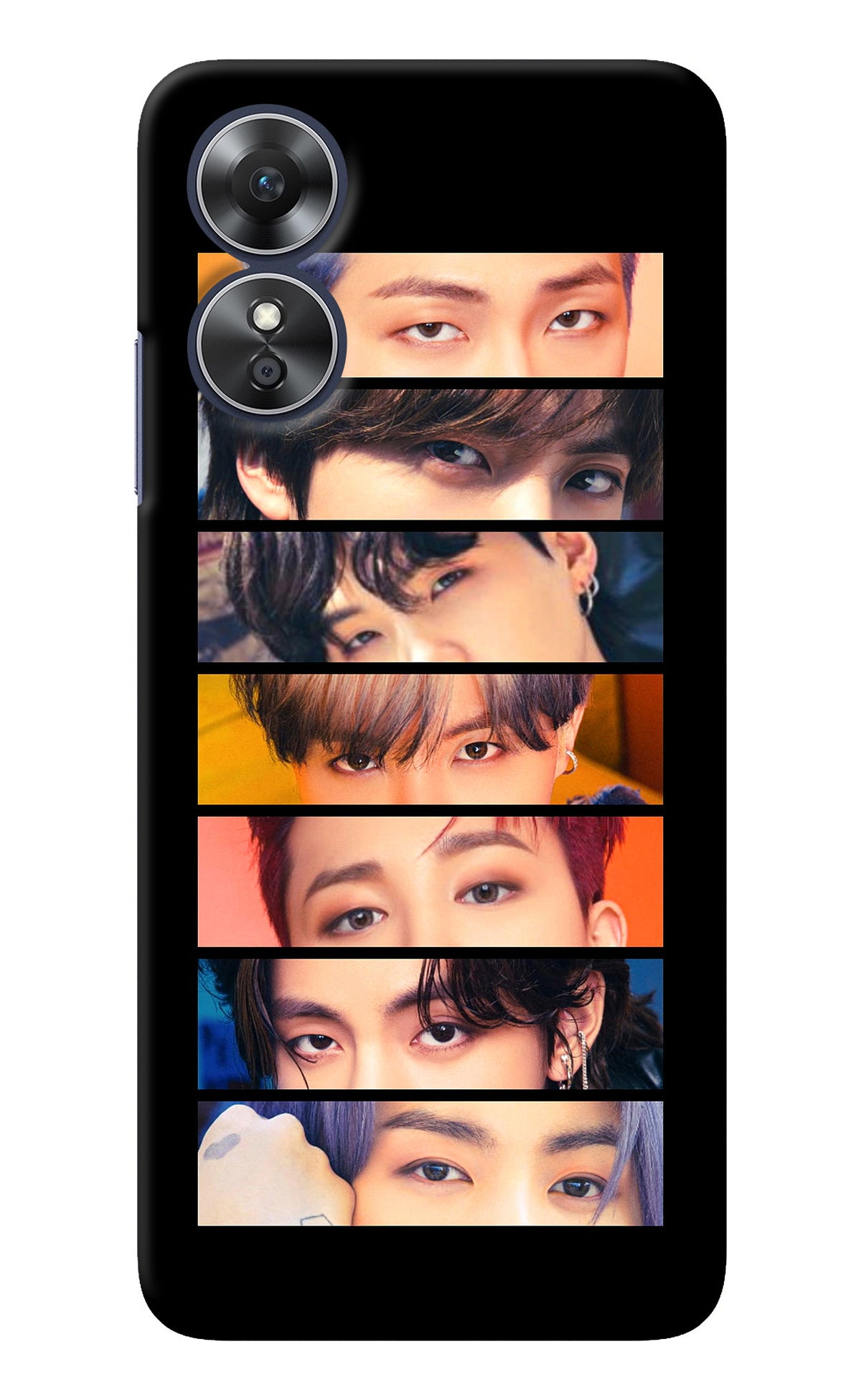 BTS Eyes Oppo A17 Back Cover