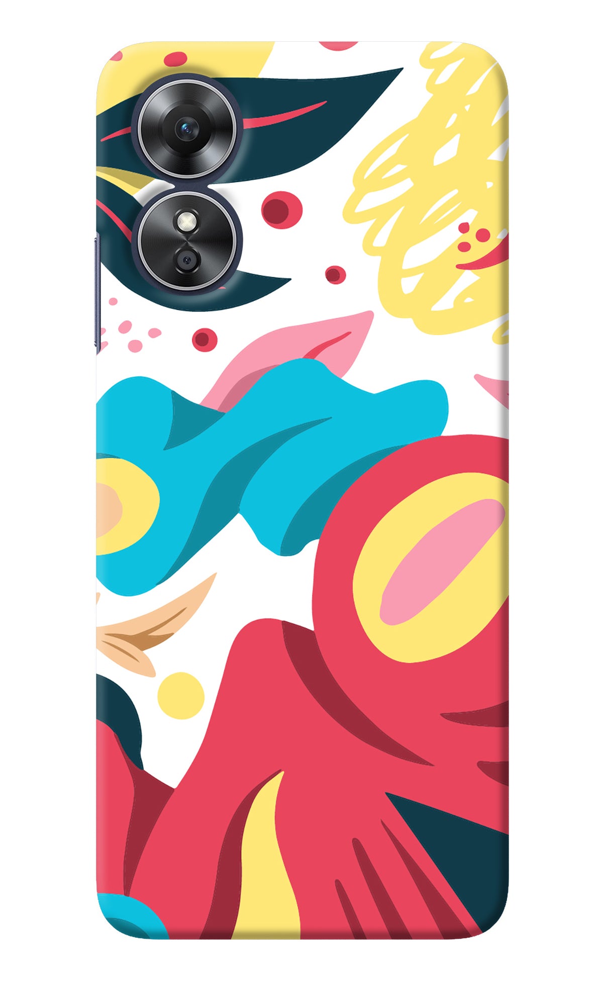 Trippy Art Oppo A17 Back Cover