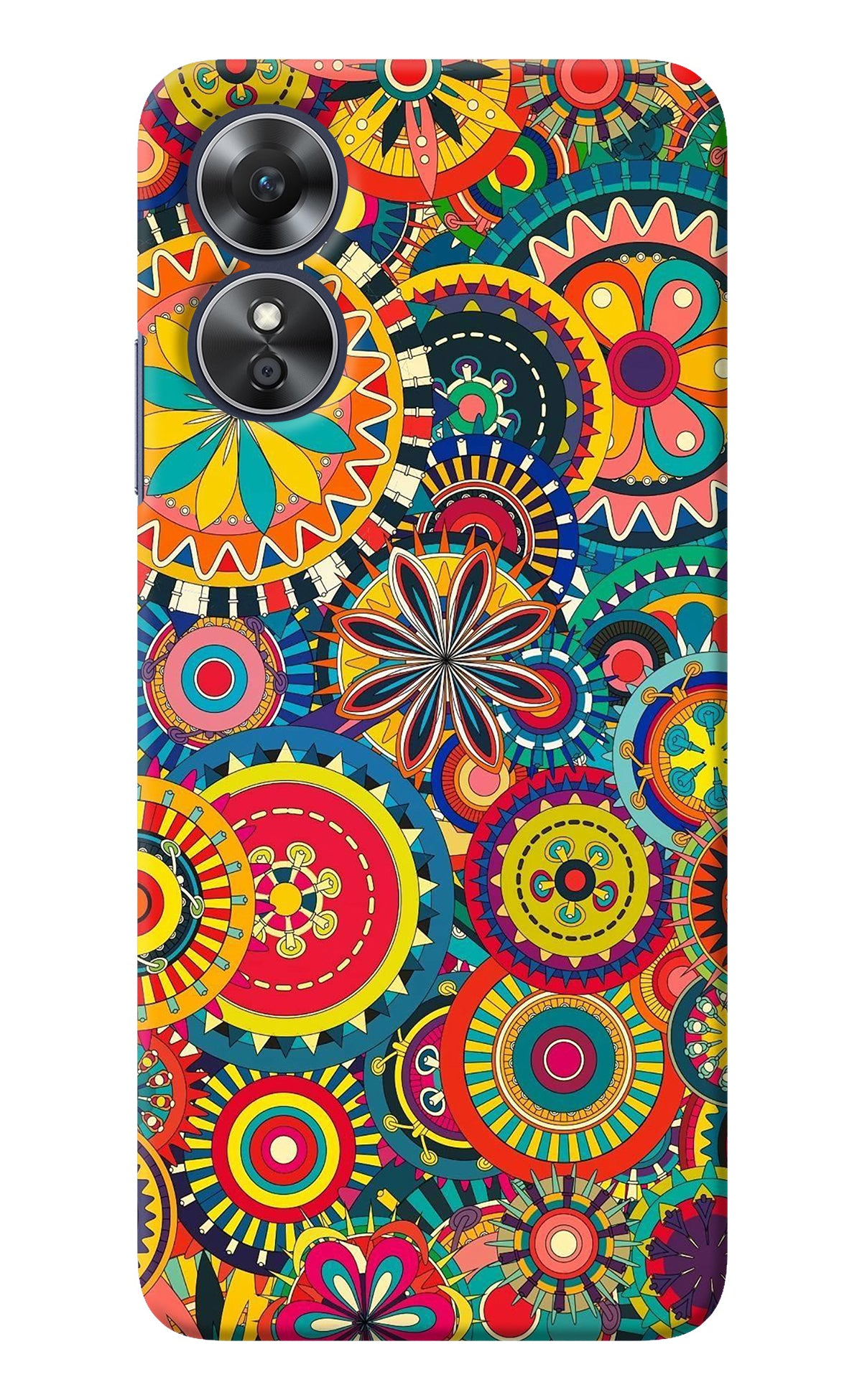 Gol Gol Art Oppo A17 Back Cover