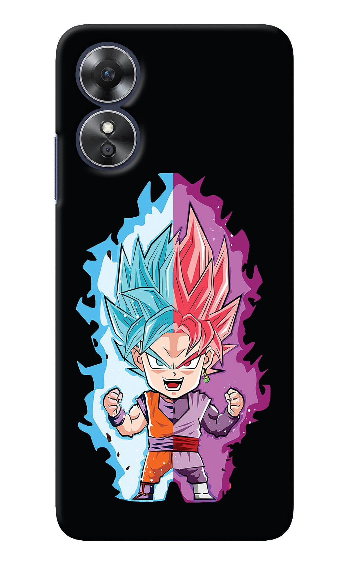 Chota Goku Oppo A17 Back Cover