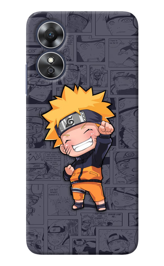 Chota Naruto Oppo A17 Back Cover