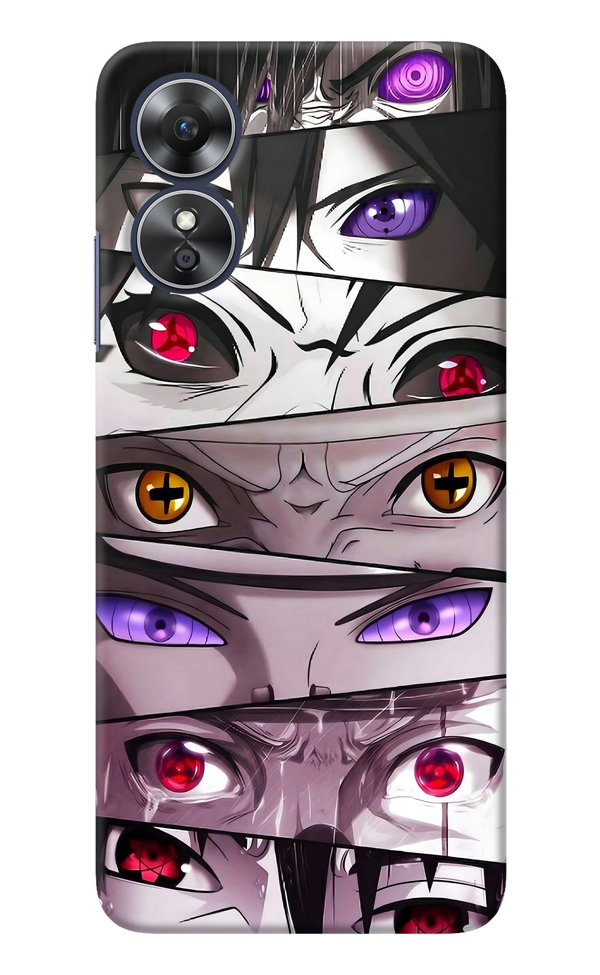 Naruto Anime Oppo A17 Back Cover