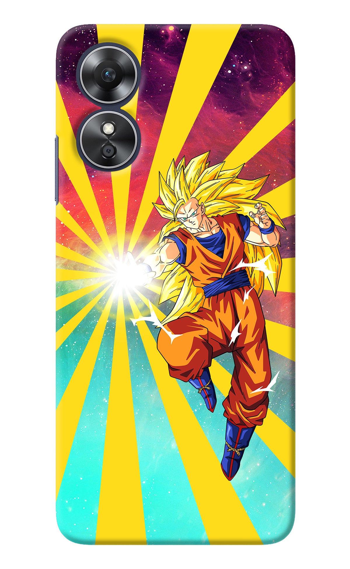 Goku Super Saiyan Oppo A17 Back Cover