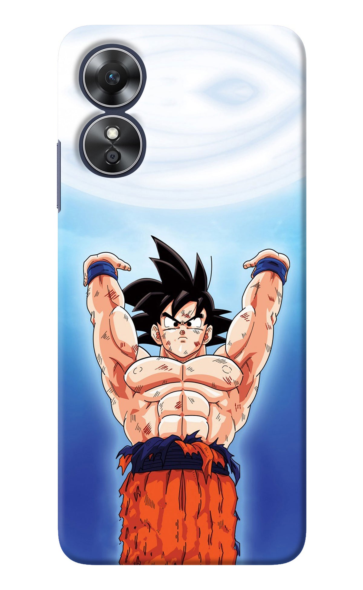 Goku Power Oppo A17 Back Cover