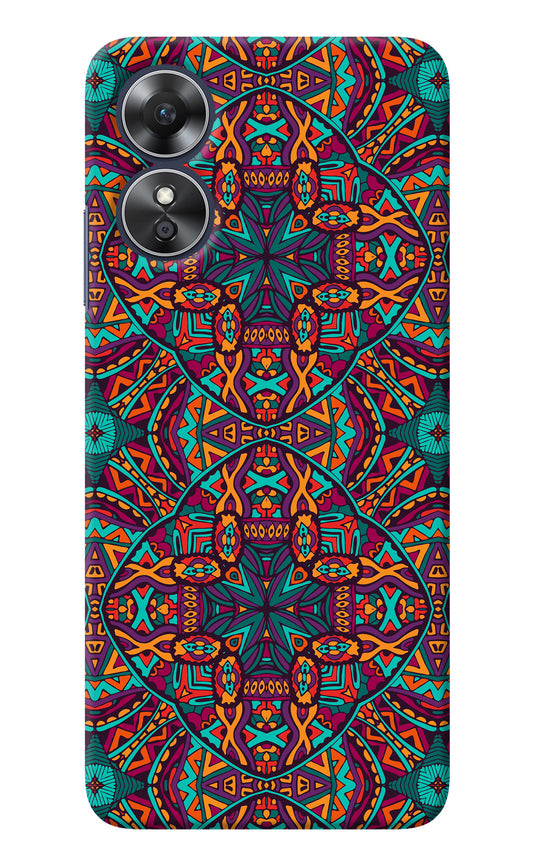 Colour Mandala Oppo A17 Back Cover