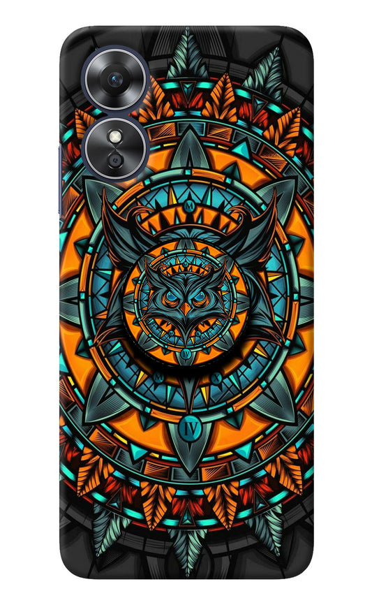 Angry Owl Oppo A17 Pop Case