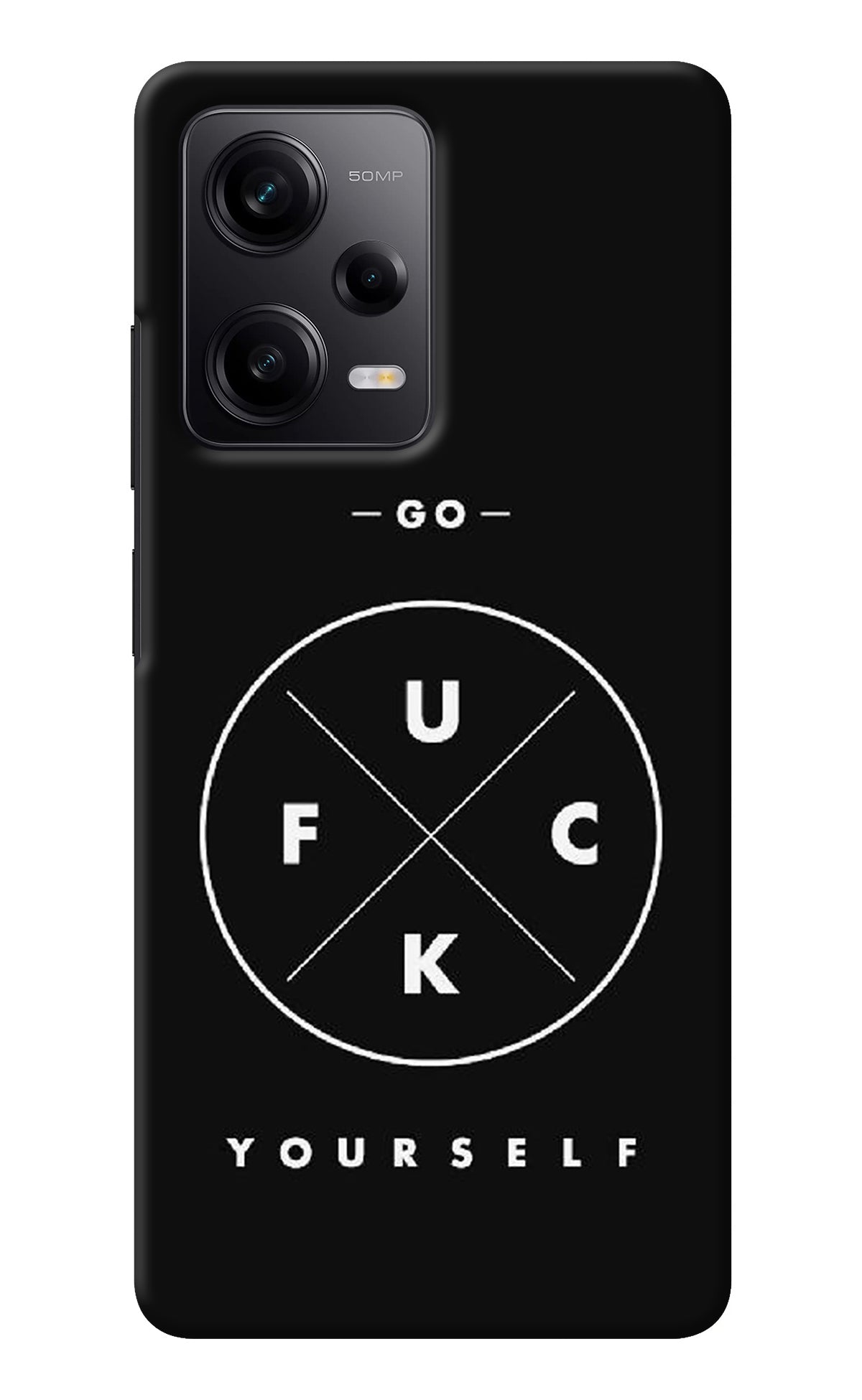 Go Fuck Yourself Poco X5 5G Back Cover