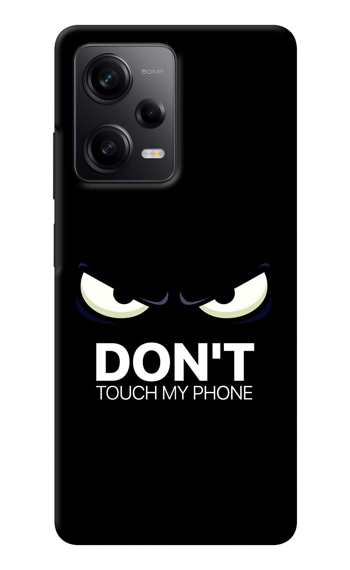 Don'T Touch My Phone Poco X5 5G Back Cover