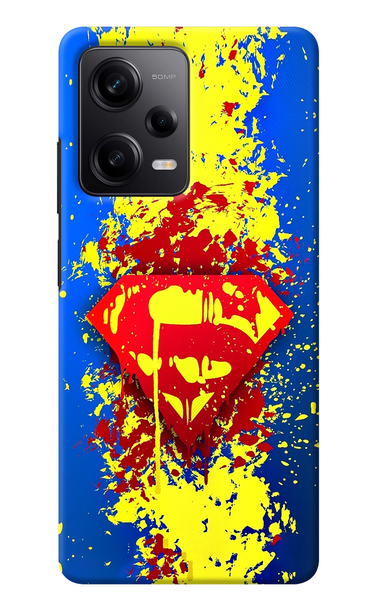 Superman logo Poco X5 5G Back Cover