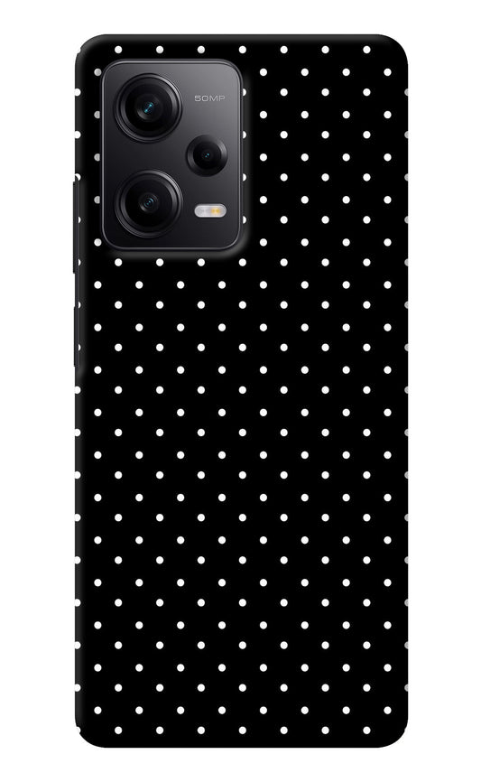 White Dots Poco X5 5G Back Cover