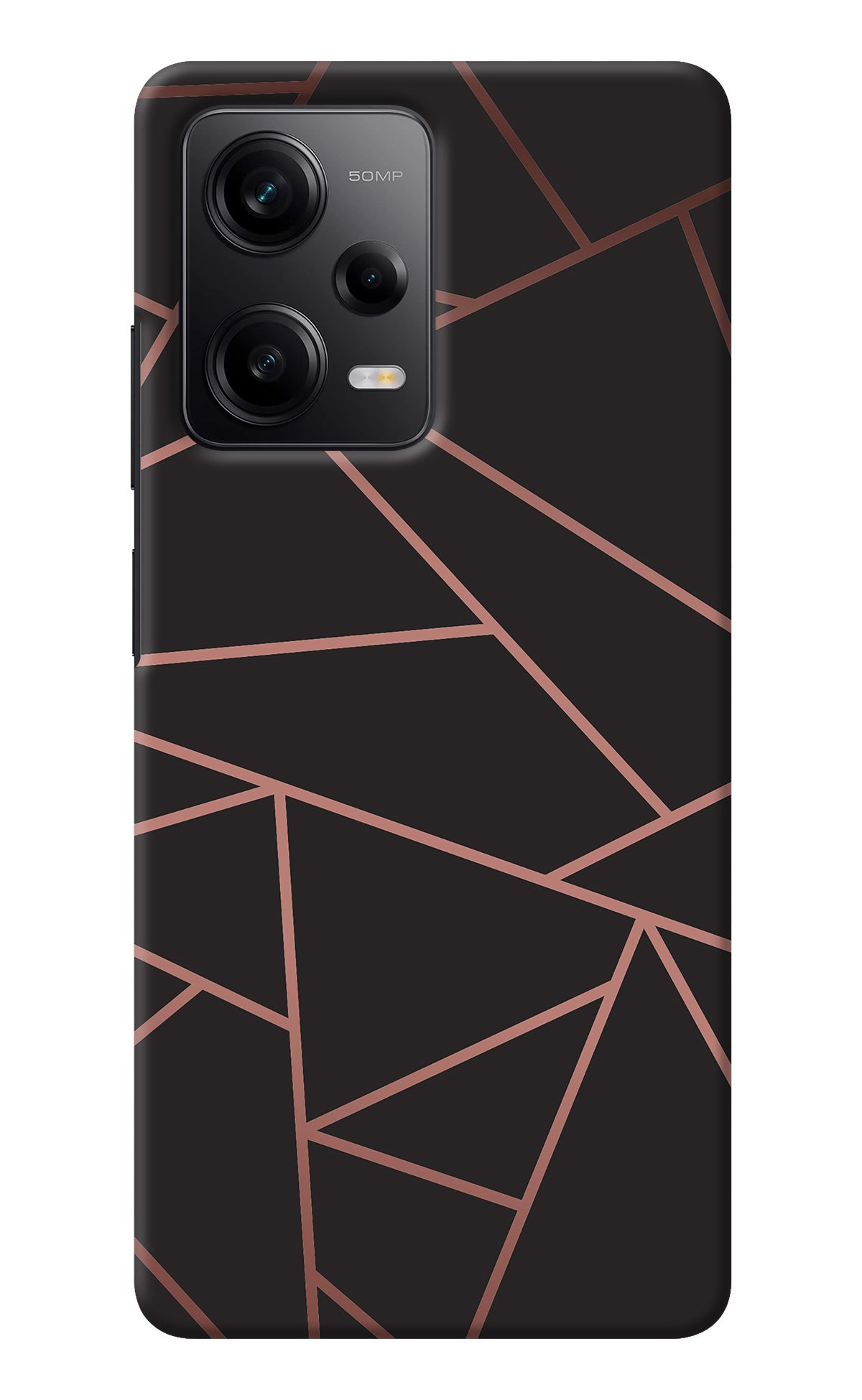 Geometric Pattern Poco X5 5G Back Cover