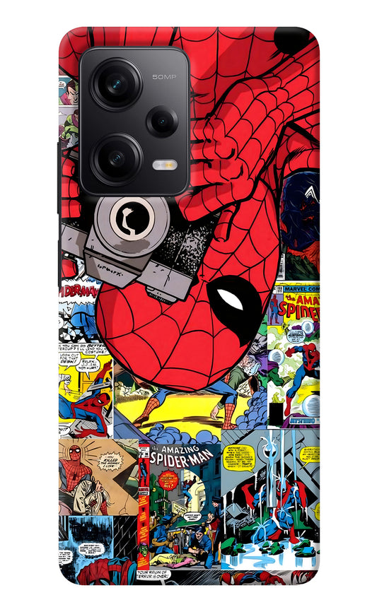 Spider Man Poco X5 5G Back Cover