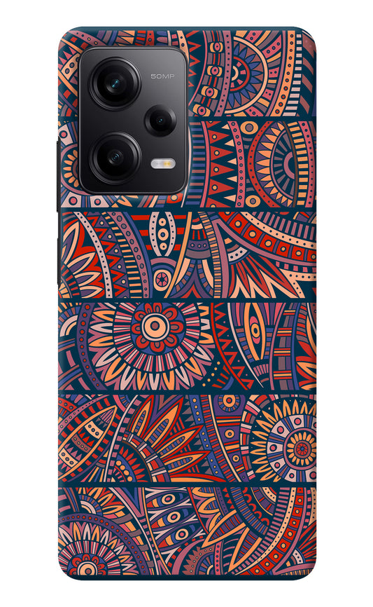 African Culture Design Poco X5 5G Back Cover