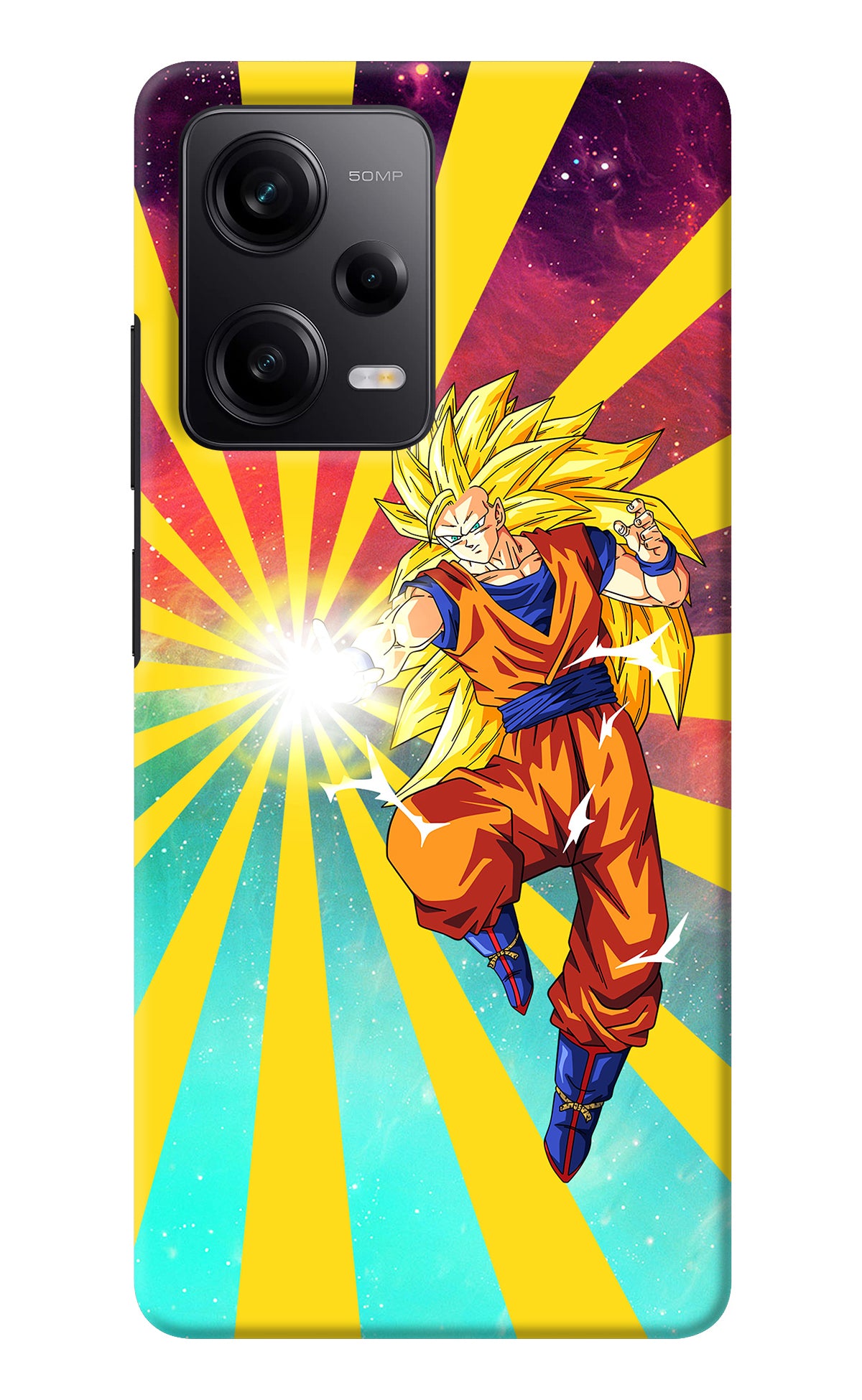 Goku Super Saiyan Poco X5 5G Back Cover