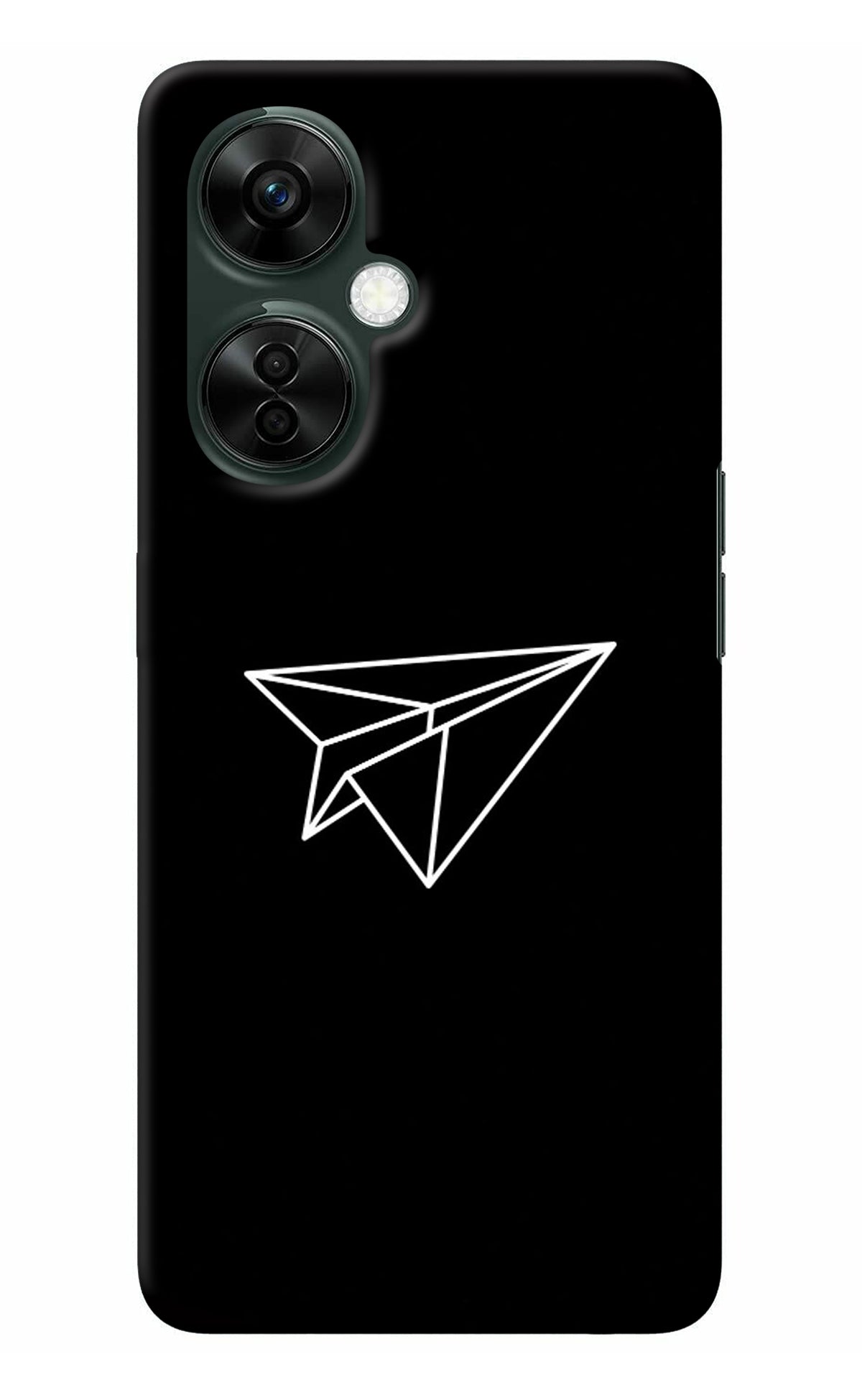 Paper Plane White OnePlus Nord CE 3 Lite 5G Back Cover