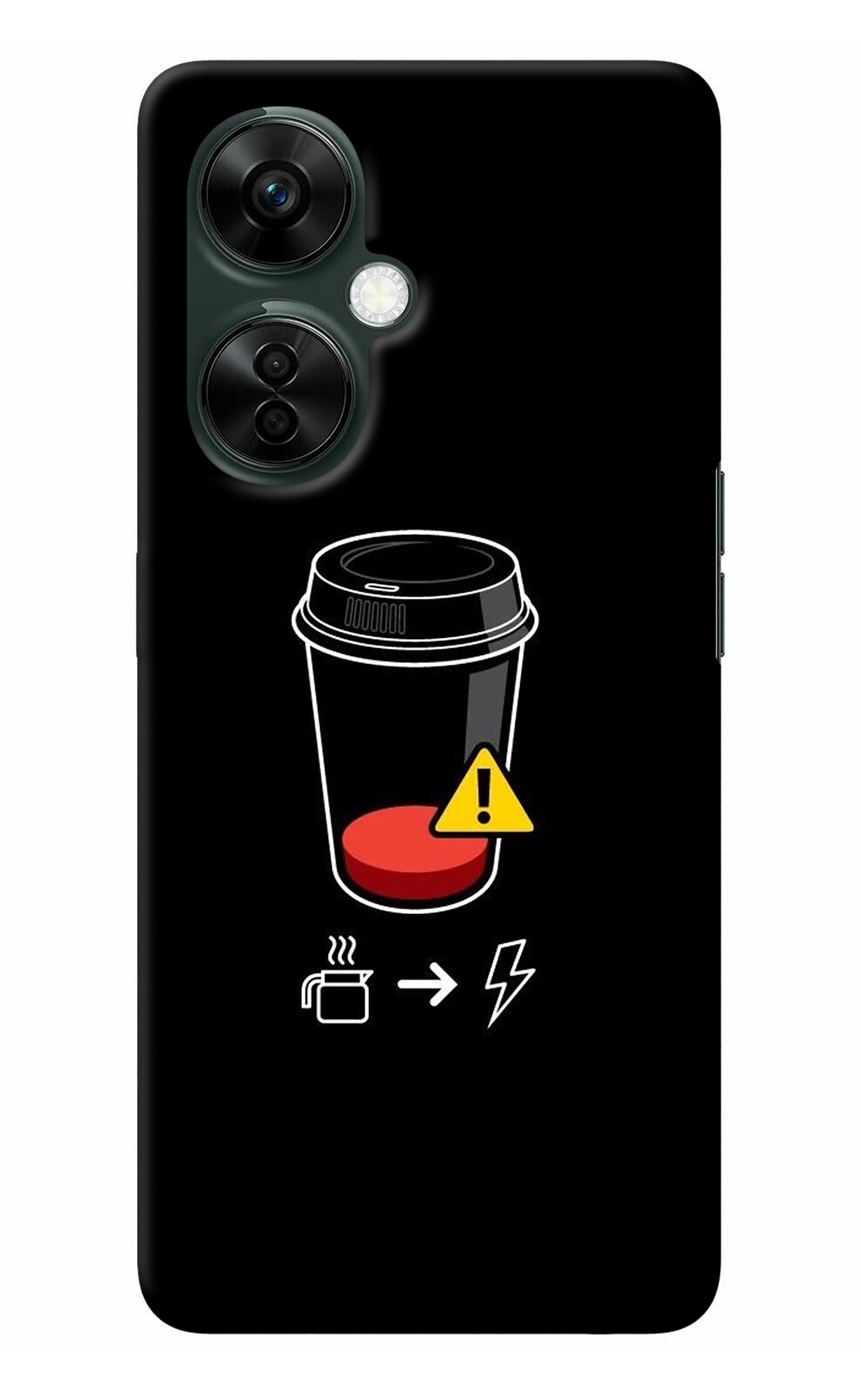 Coffee OnePlus Nord CE 3 Lite 5G Back Cover