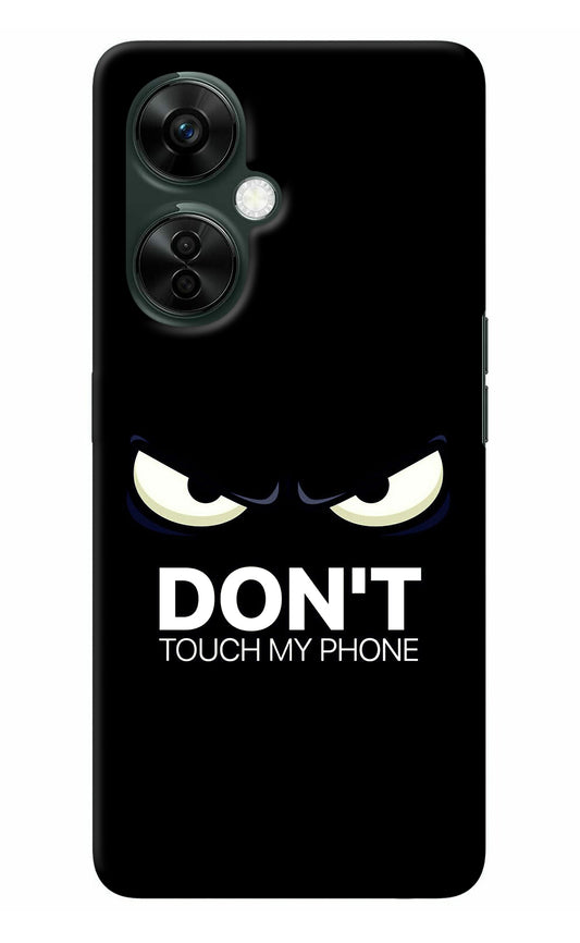 Don'T Touch My Phone OnePlus Nord CE 3 Lite 5G Back Cover