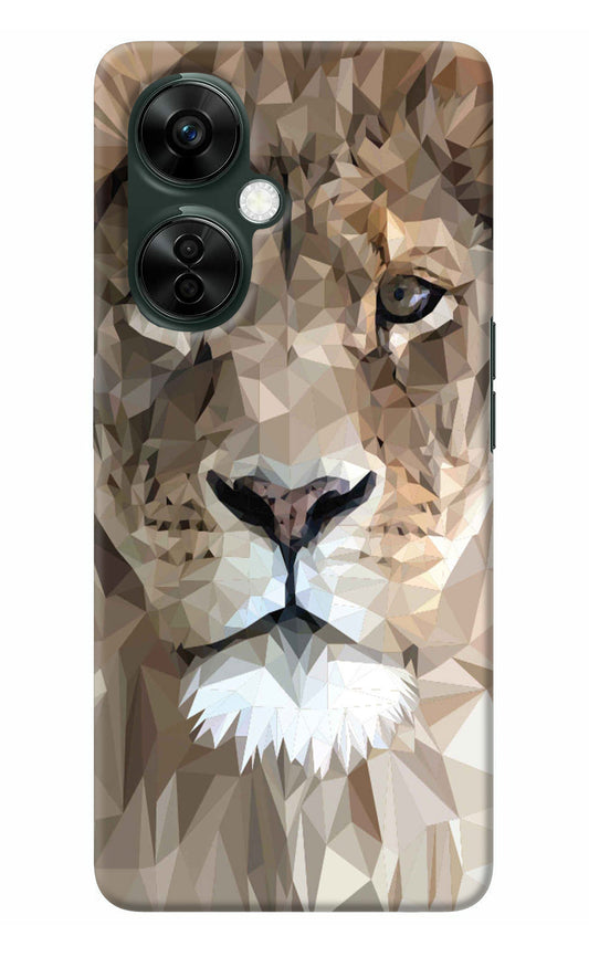Lion Art OnePlus Nord CE 3 Lite 5G Back Cover
