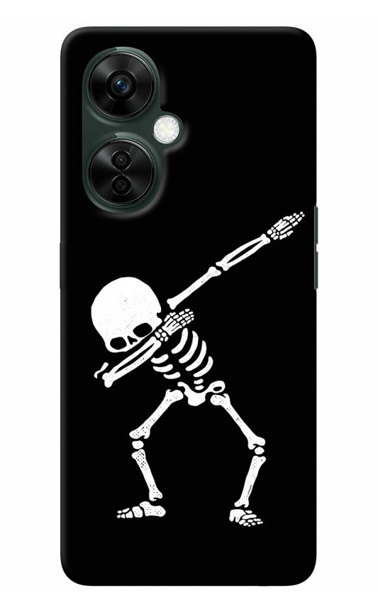 Dabbing Skeleton Art OnePlus Nord CE 3 Lite 5G Back Cover