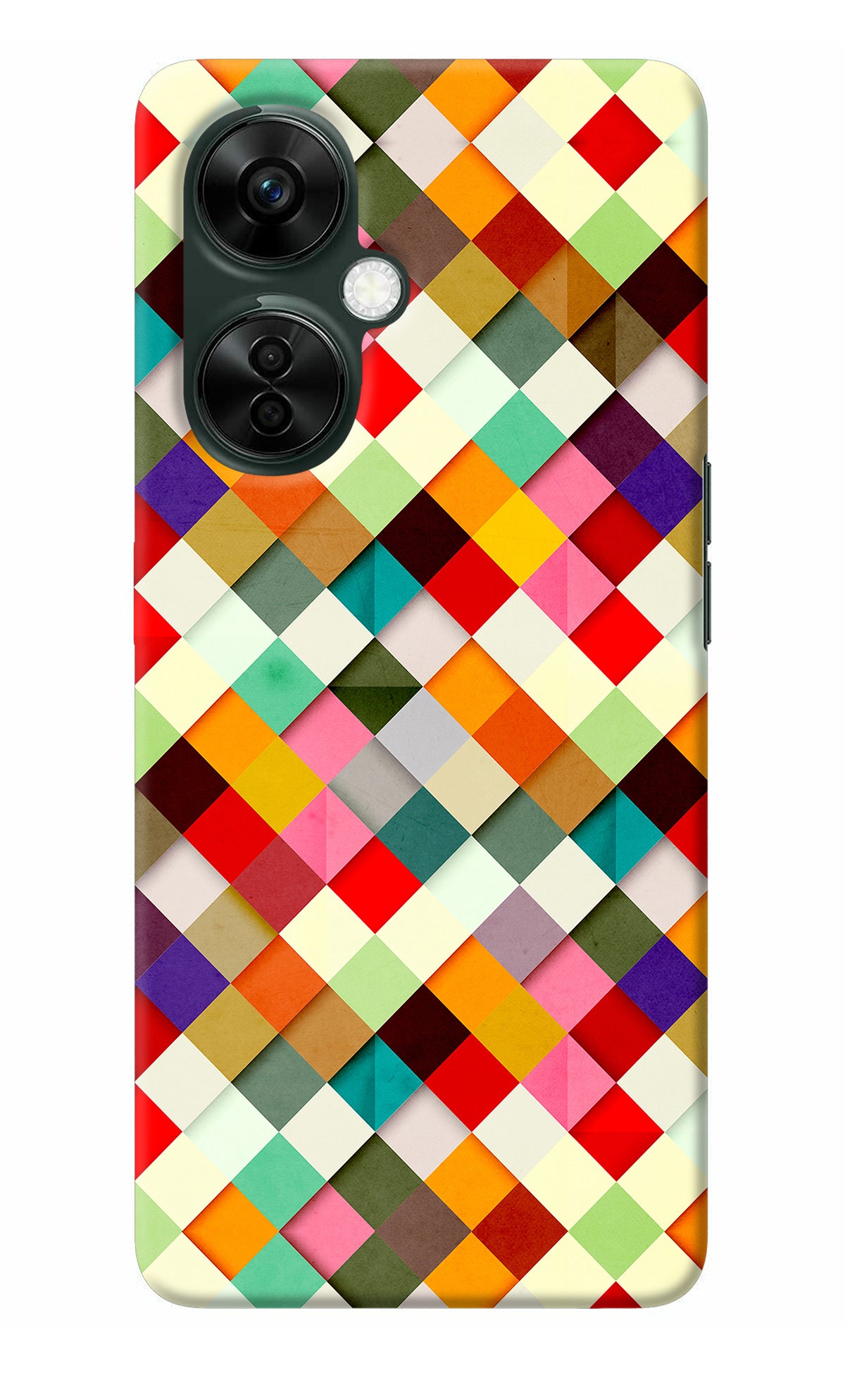 Geometric Abstract Colorful OnePlus Nord CE 3 Lite 5G Back Cover