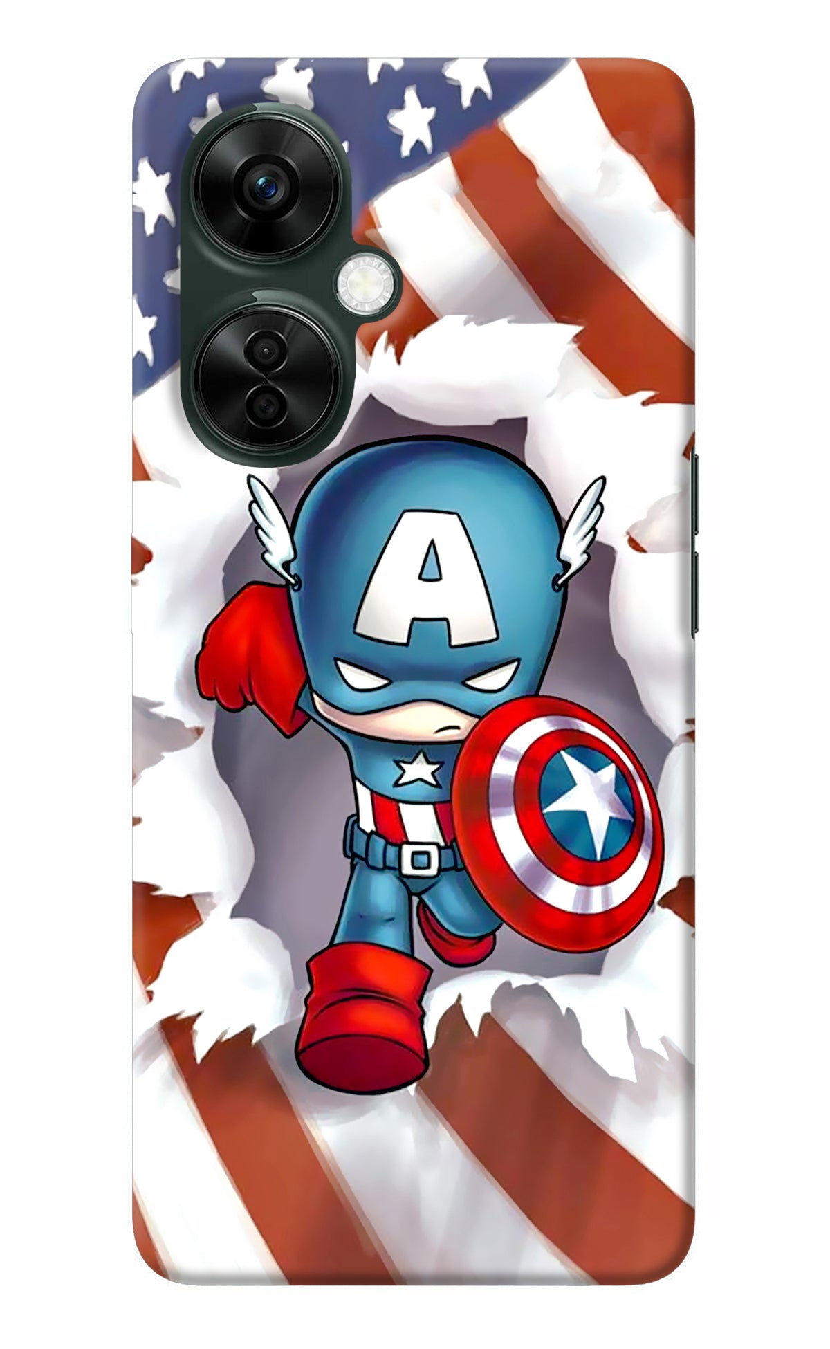 Captain America OnePlus Nord CE 3 Lite 5G Back Cover