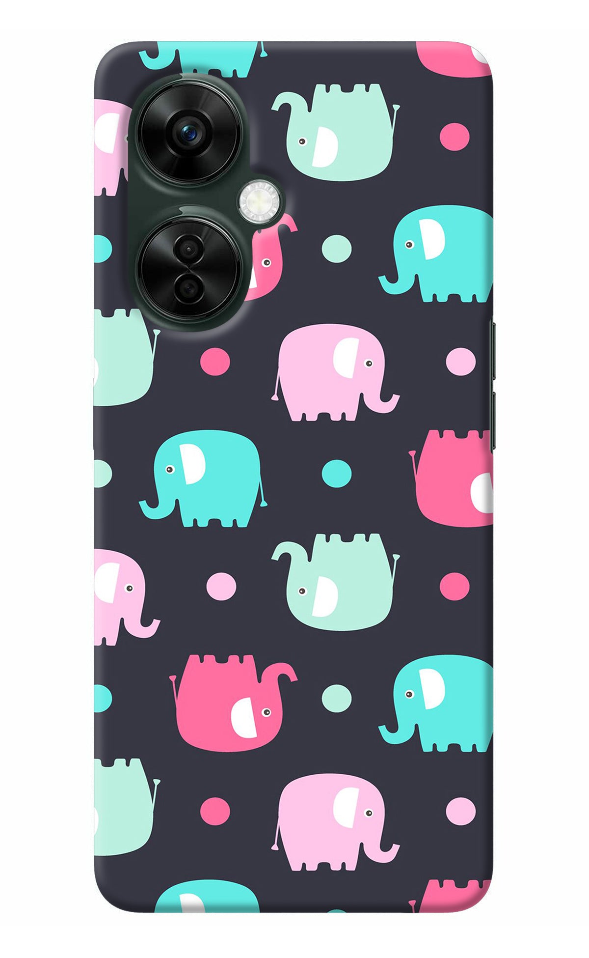 Elephants OnePlus Nord CE 3 Lite 5G Back Cover