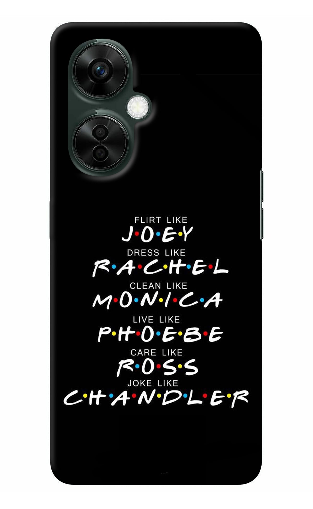 FRIENDS Character OnePlus Nord CE 3 Lite 5G Back Cover