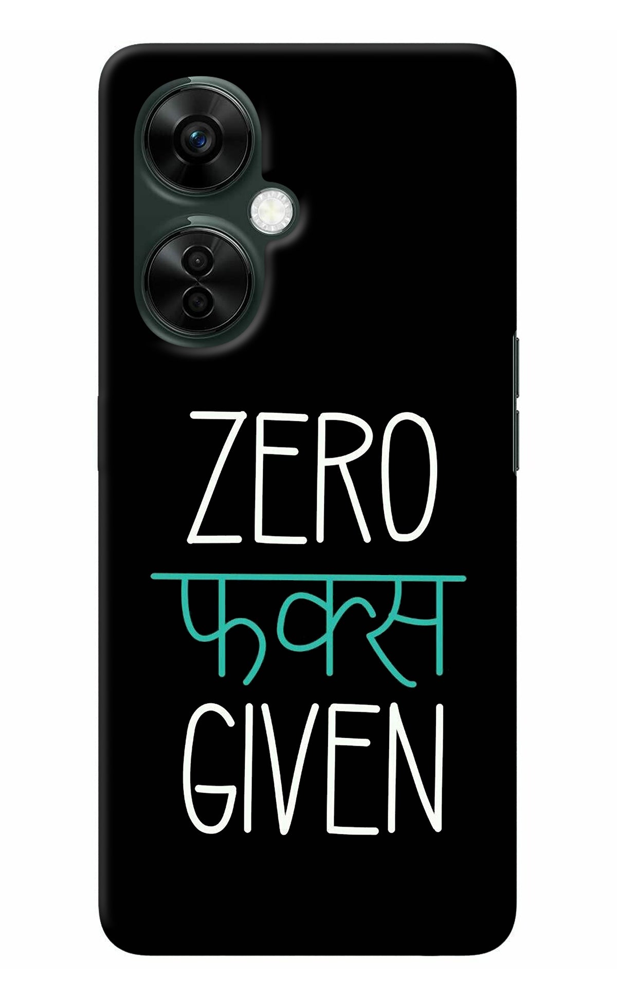 Zero Fucks Given OnePlus Nord CE 3 Lite 5G Back Cover