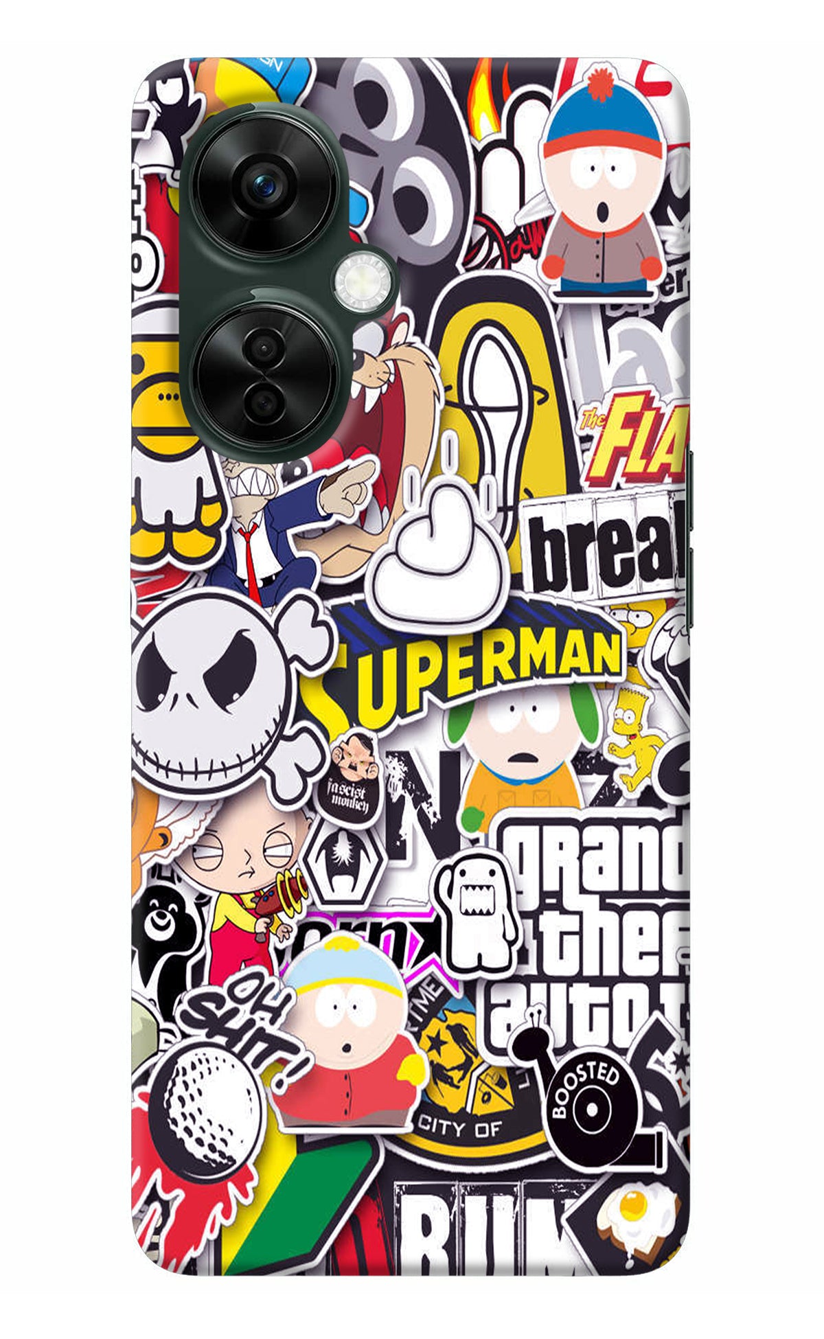 Sticker Bomb OnePlus Nord CE 3 Lite 5G Back Cover