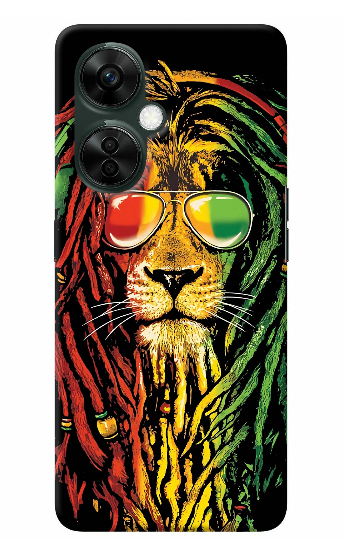 Rasta Lion OnePlus Nord CE 3 Lite 5G Back Cover