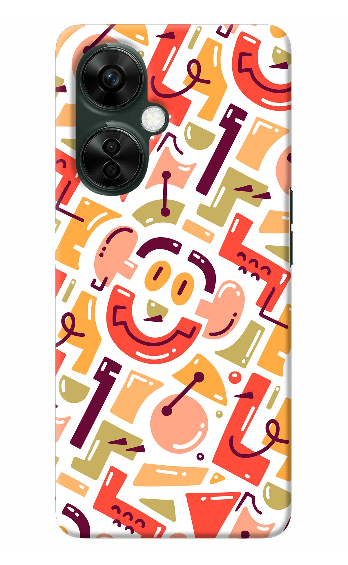 Doodle Pattern OnePlus Nord CE 3 Lite 5G Back Cover