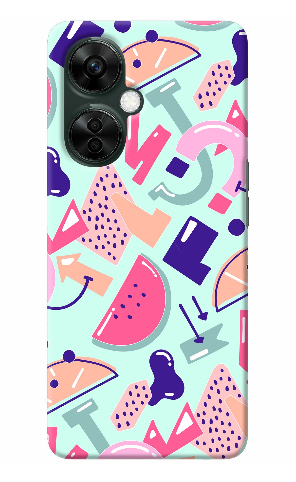 Doodle Pattern OnePlus Nord CE 3 Lite 5G Back Cover