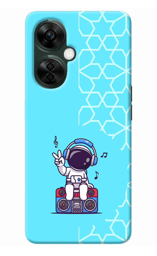 Cute Astronaut Chilling OnePlus Nord CE 3 Lite 5G Back Cover