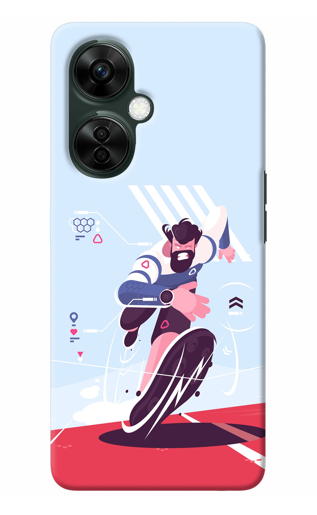 Run Pro OnePlus Nord CE 3 Lite 5G Back Cover