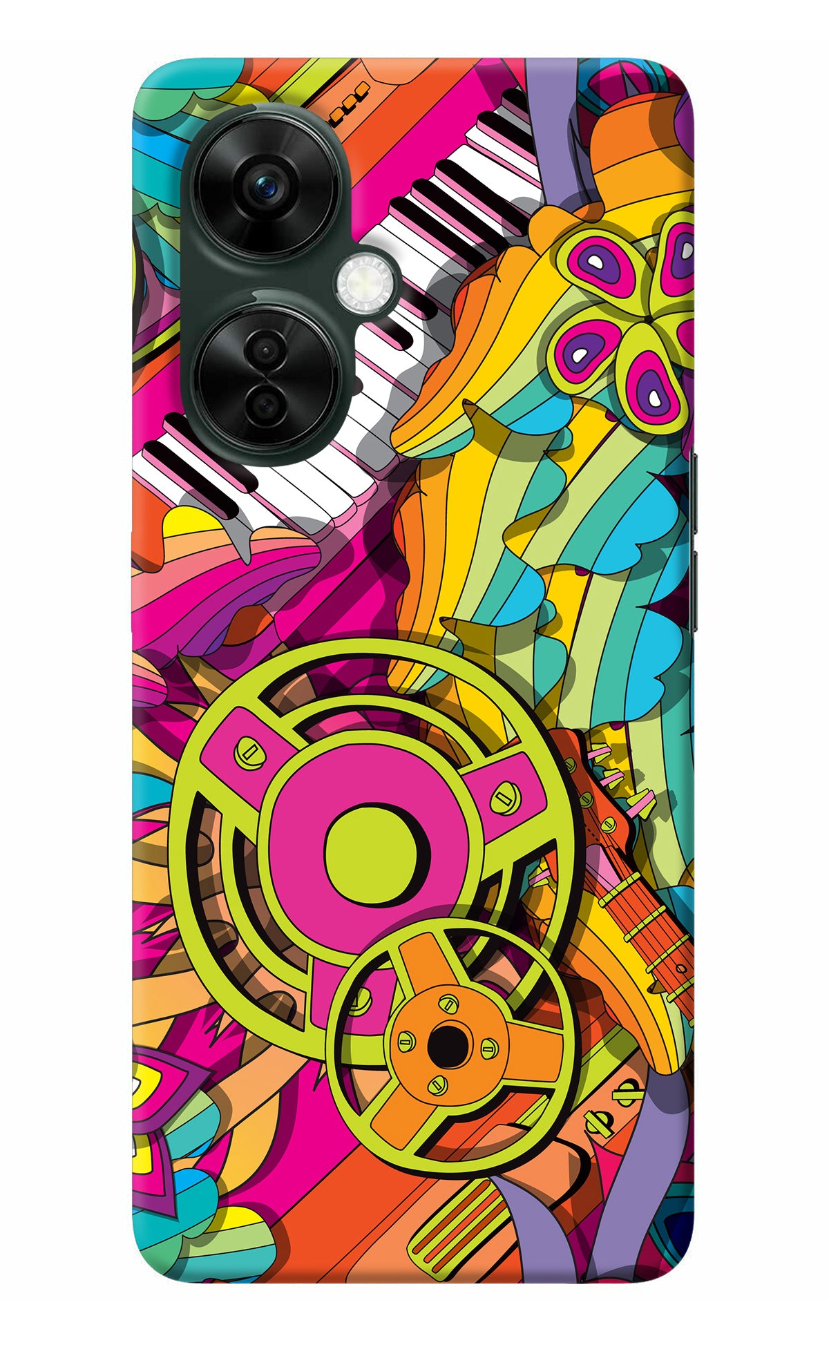 Music Doodle OnePlus Nord CE 3 Lite 5G Back Cover