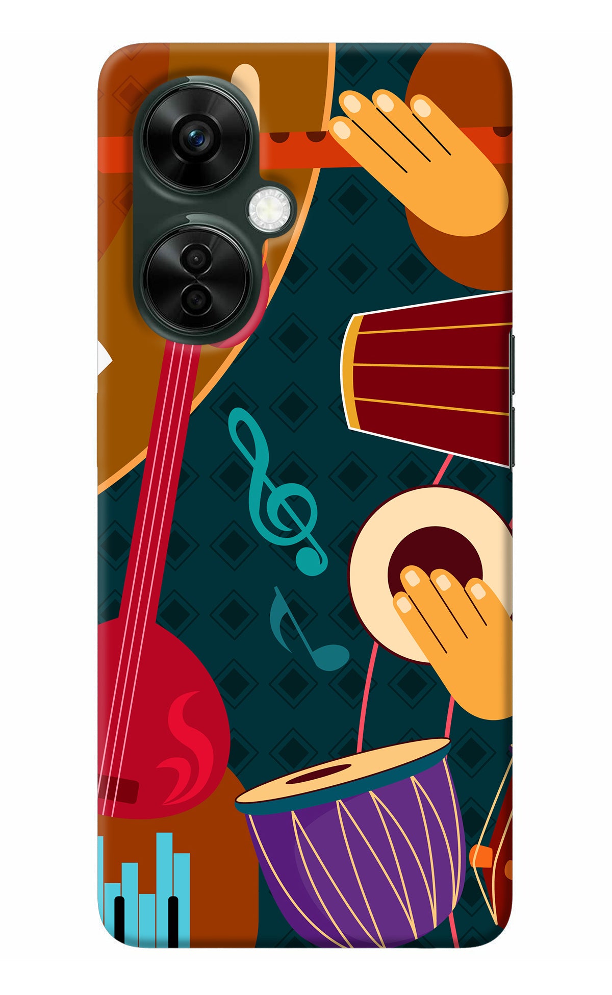 Music Instrument OnePlus Nord CE 3 Lite 5G Back Cover