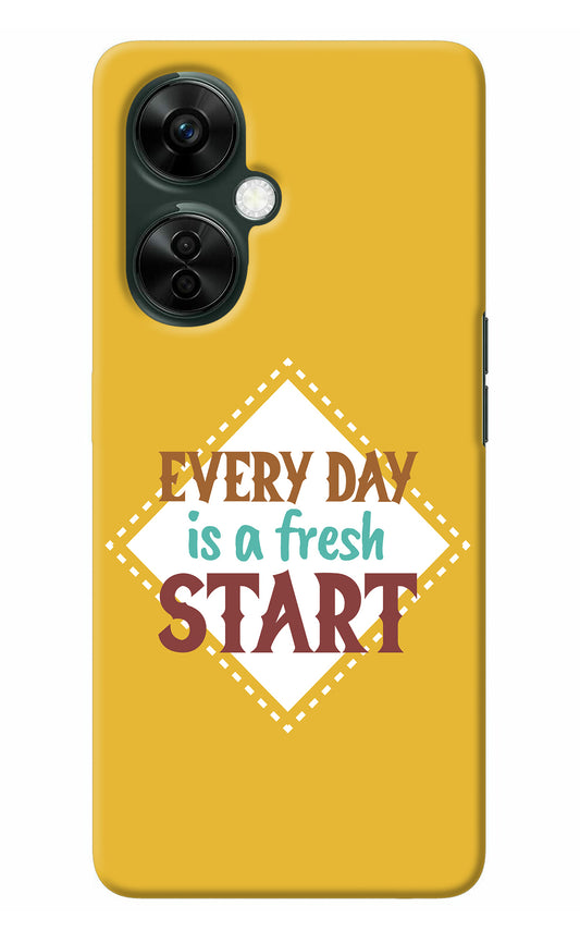 Every day is a Fresh Start OnePlus Nord CE 3 Lite 5G Back Cover