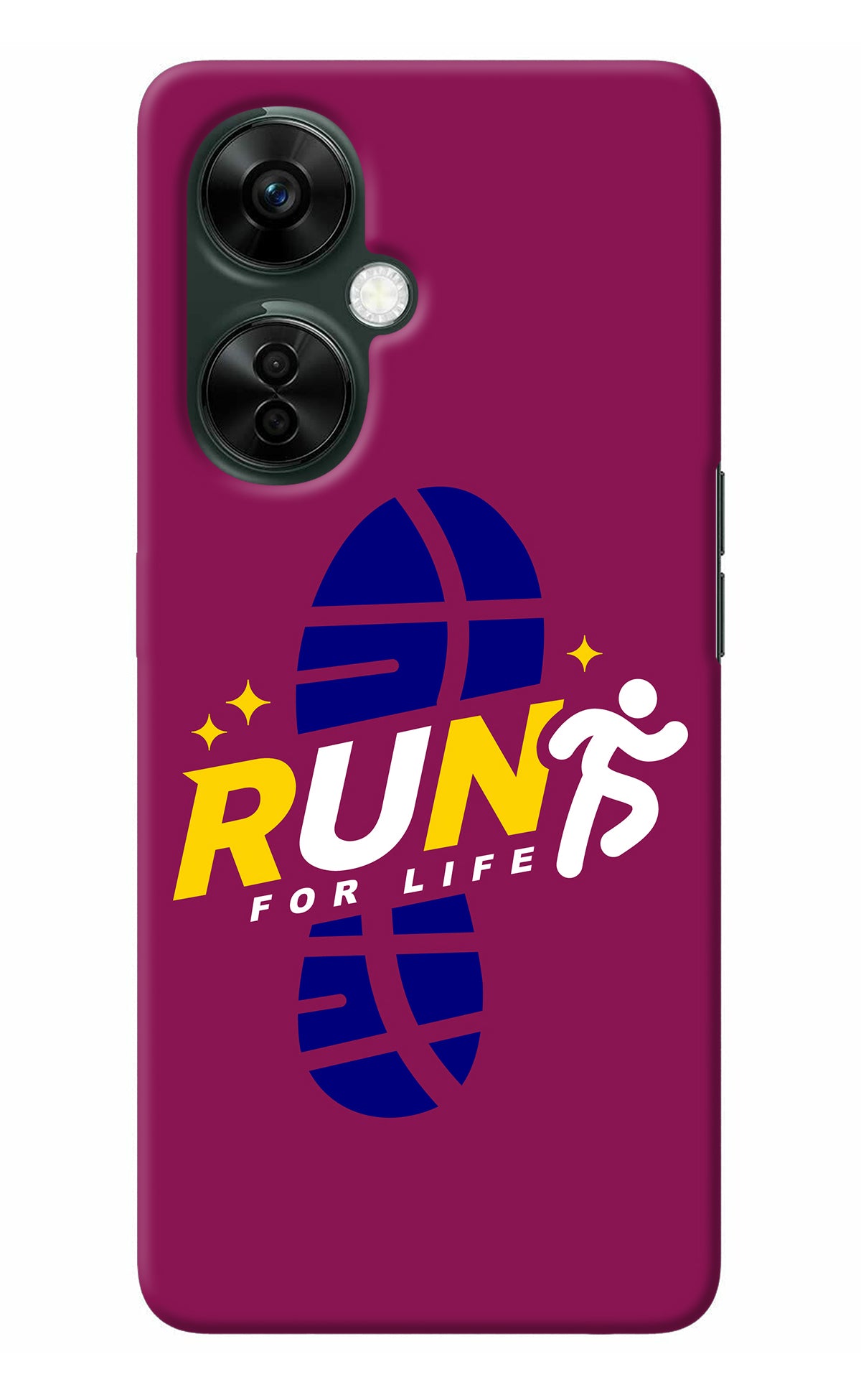 Run for Life OnePlus Nord CE 3 Lite 5G Back Cover