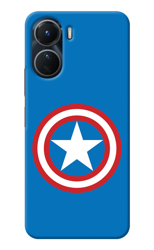 Captain America Logo Vivo Y56 5G Back Cover