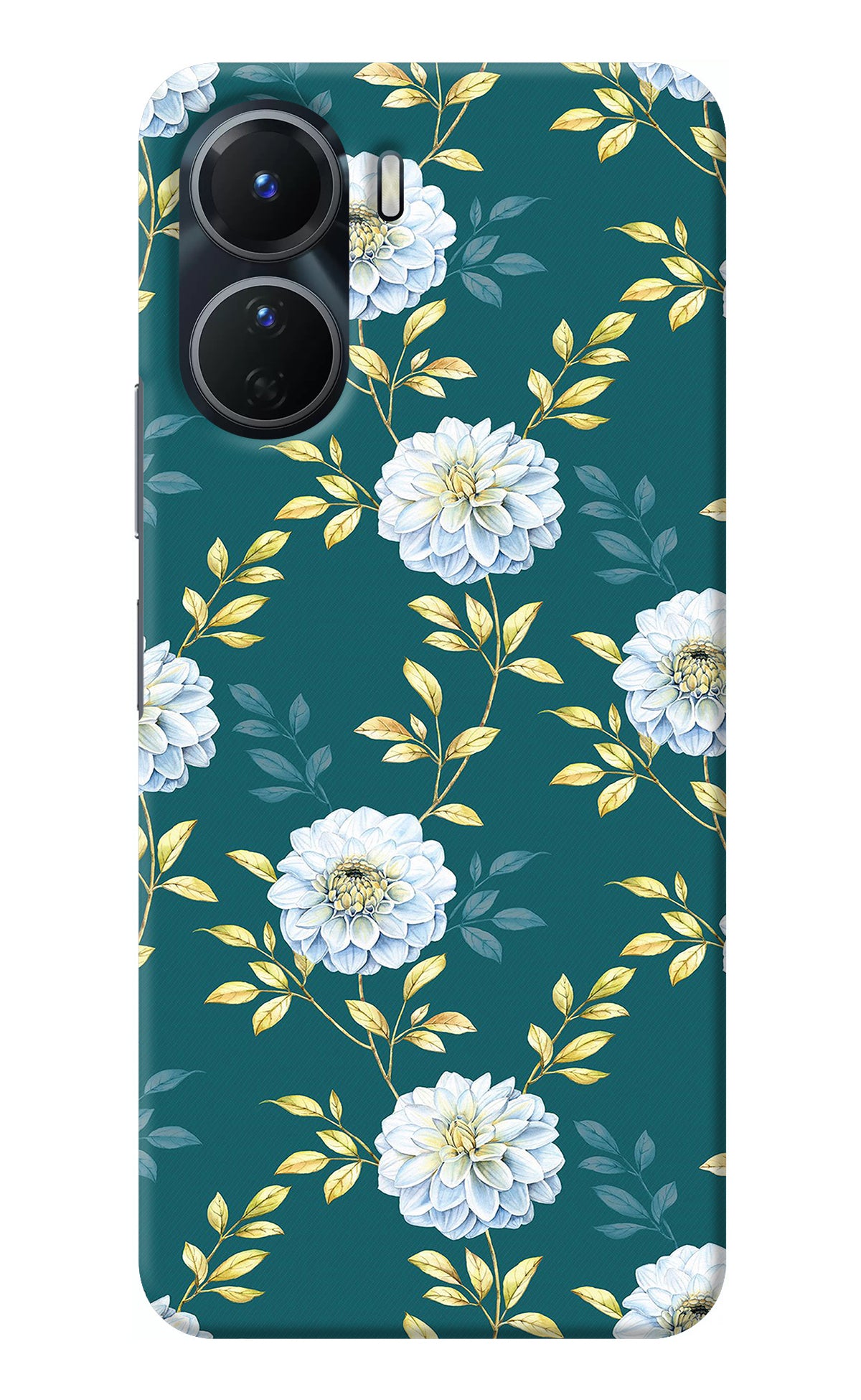 Flowers Vivo Y56 5G Back Cover