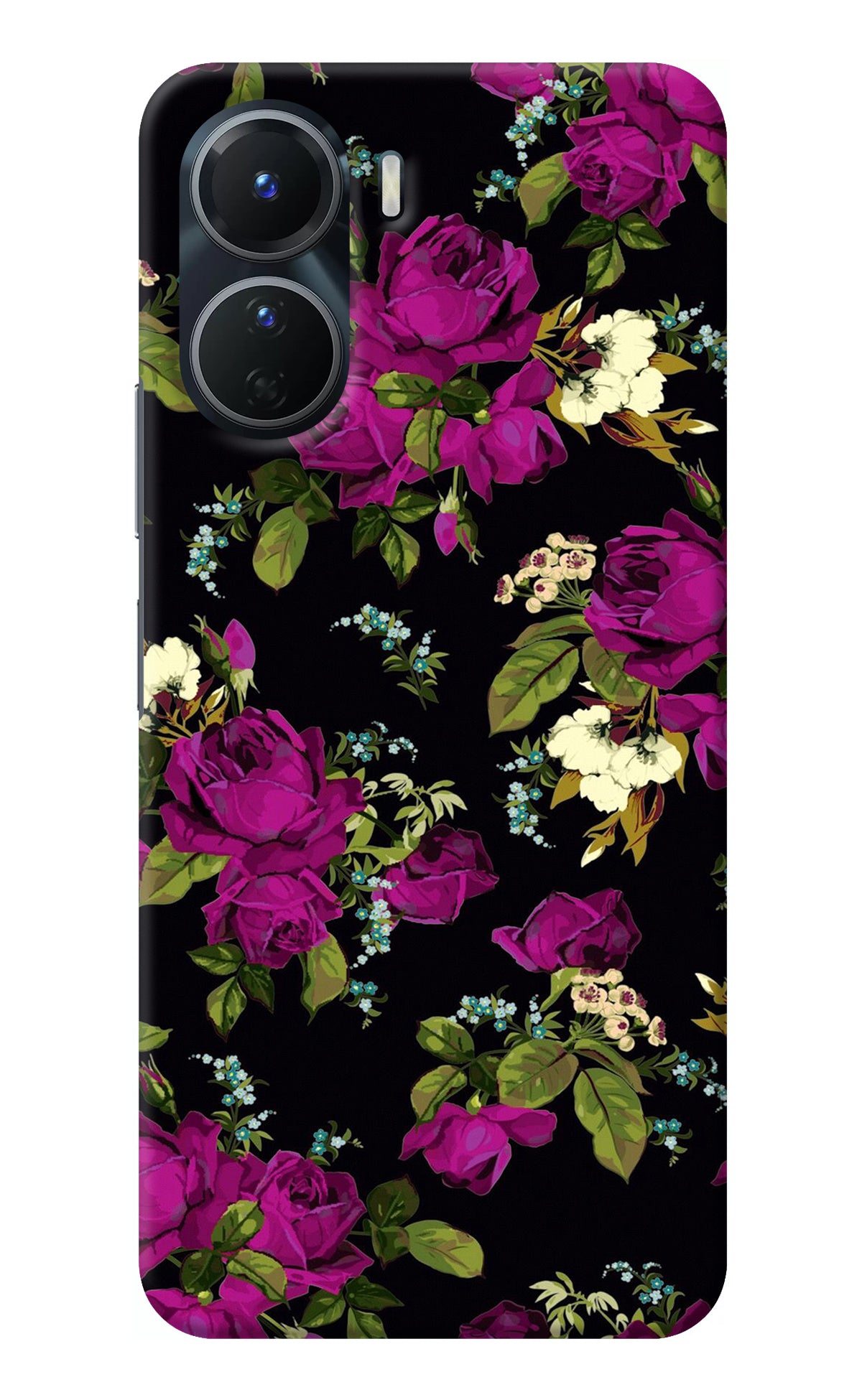 Flowers Vivo Y56 5G Back Cover