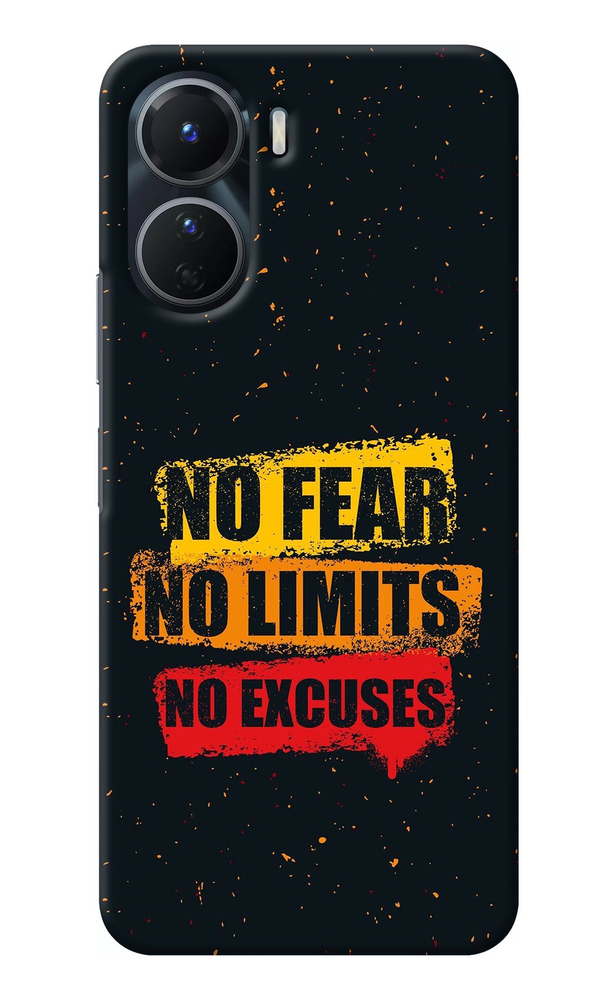 No Fear No Limits No Excuse Vivo Y56 5G Back Cover