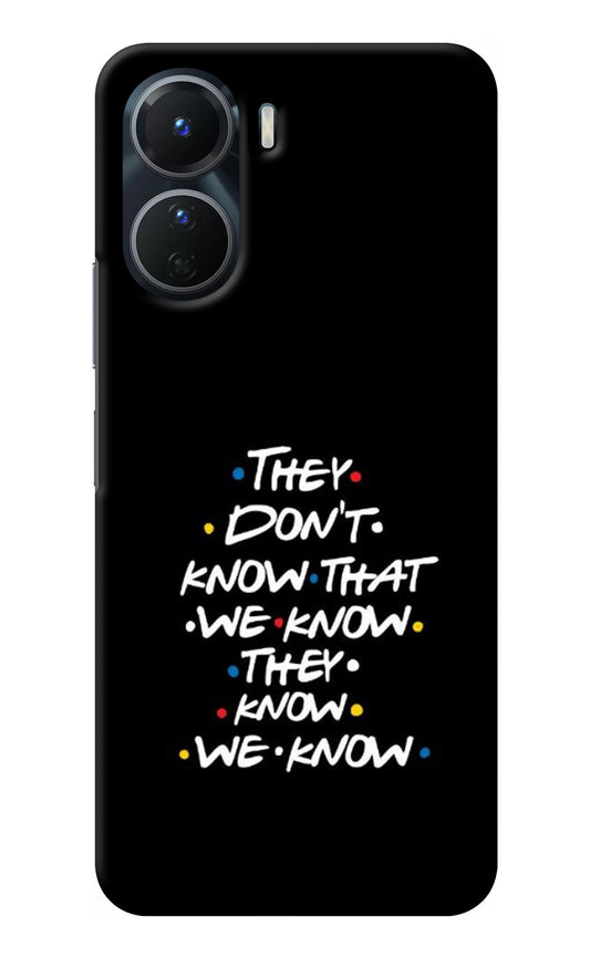 FRIENDS Dialogue Vivo Y56 5G Back Cover