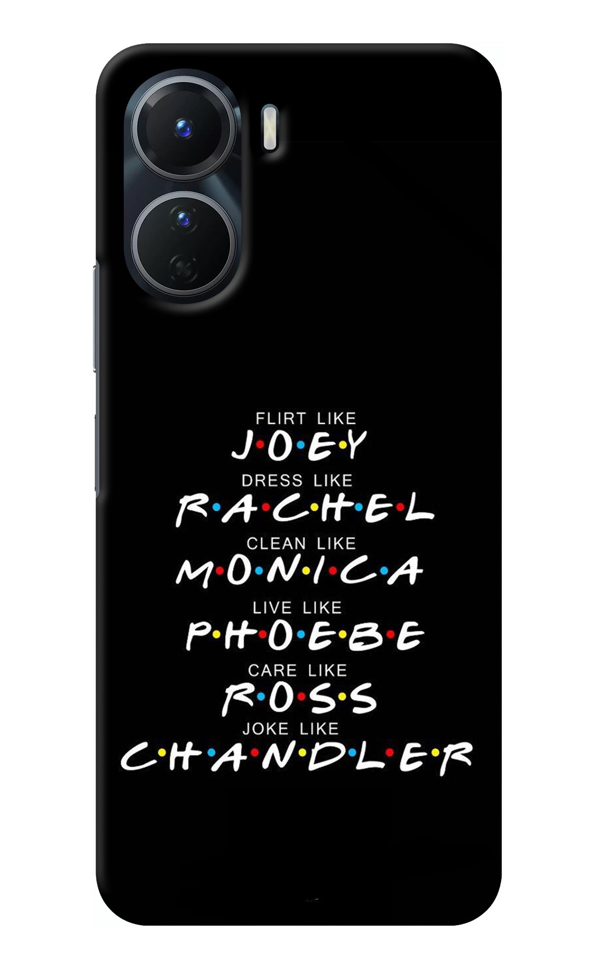 FRIENDS Character Vivo Y56 5G Back Cover