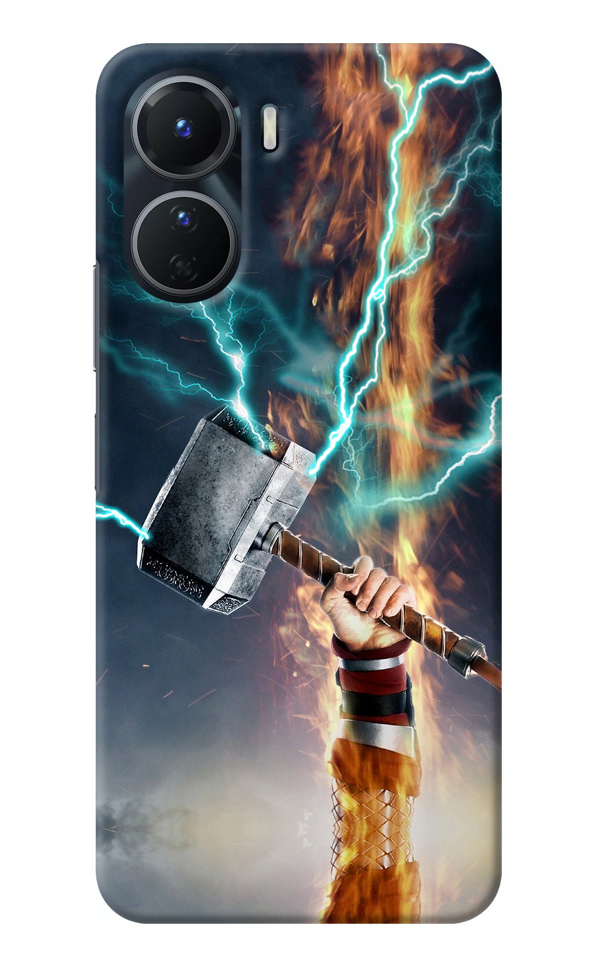 Thor Hammer Mjolnir Vivo Y56 5G Back Cover