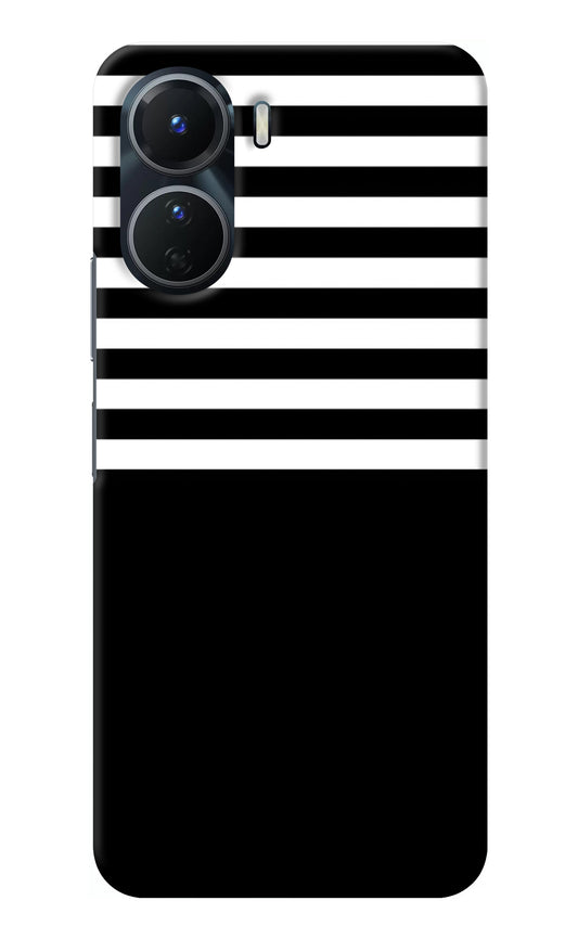 Black and White Print Vivo Y56 5G Back Cover