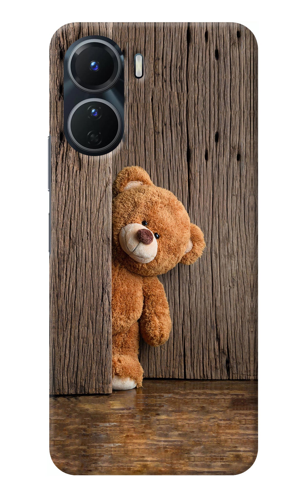 Teddy Wooden Vivo Y56 5G Back Cover